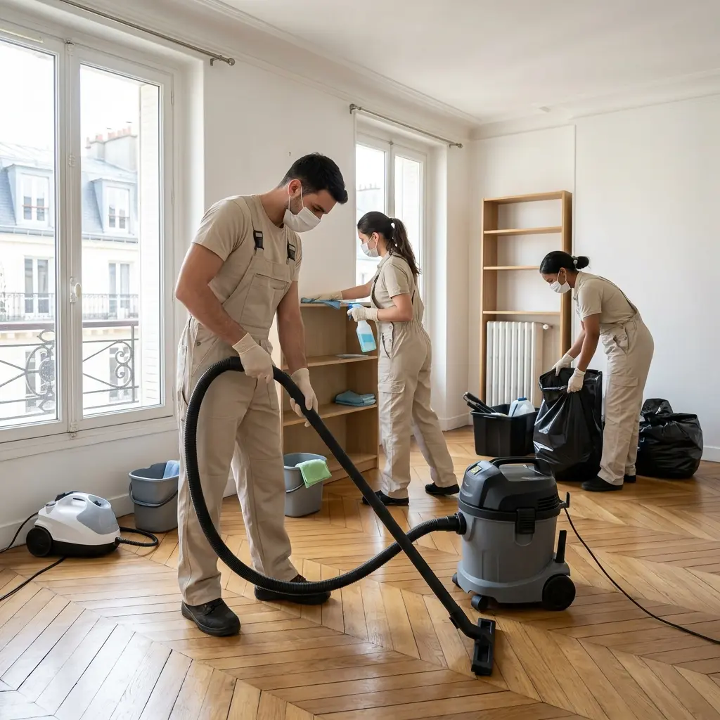 Méthode de nettoyage et de débarras à Paris 5