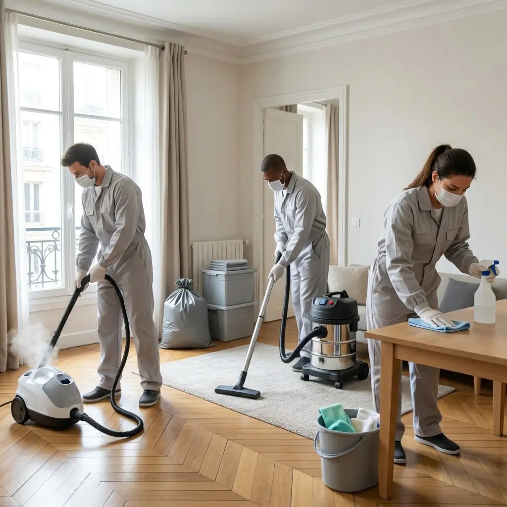 Les gestes essentiels avant l'arrivée de nos équipes à Paris 8e