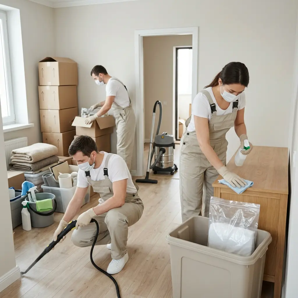 En toute sérénité, votre logement est à nouveau propre