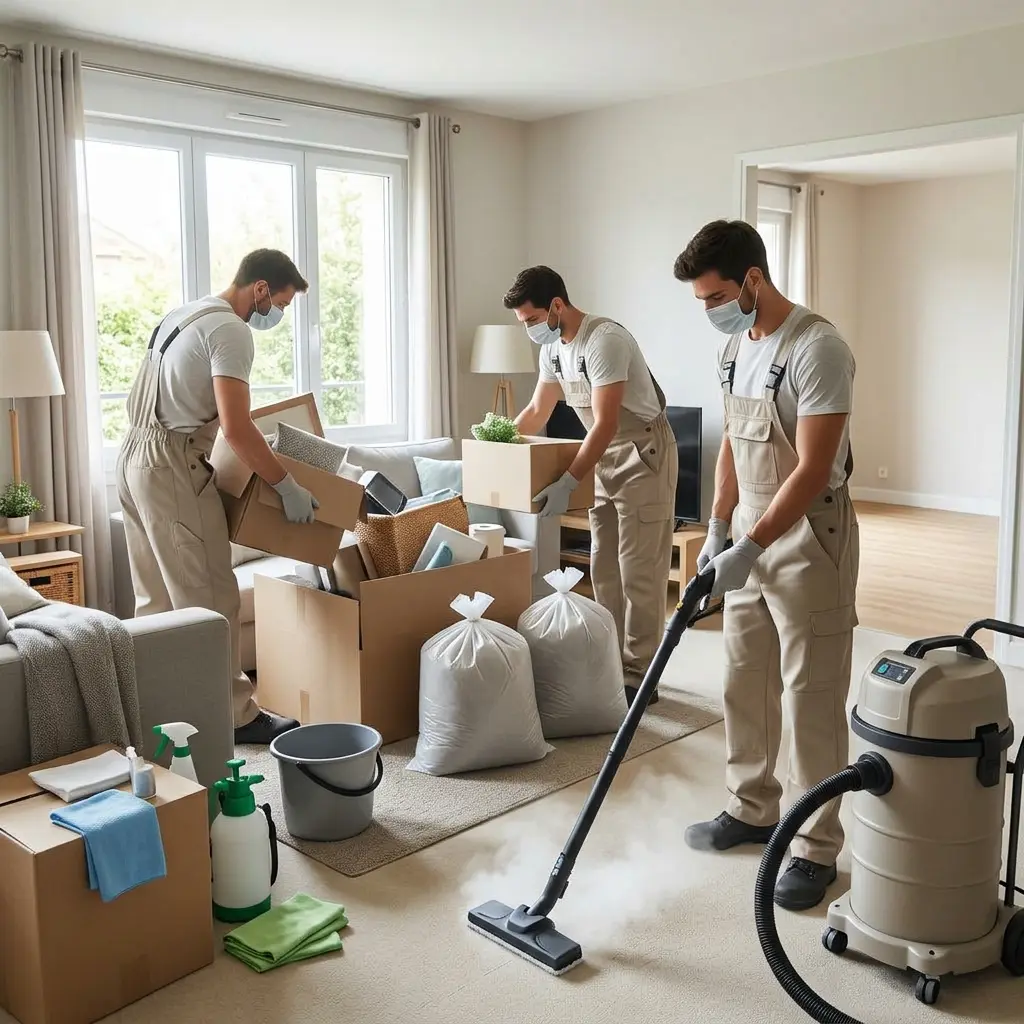 Comment se déroule le débarras de logement à Nangis ?