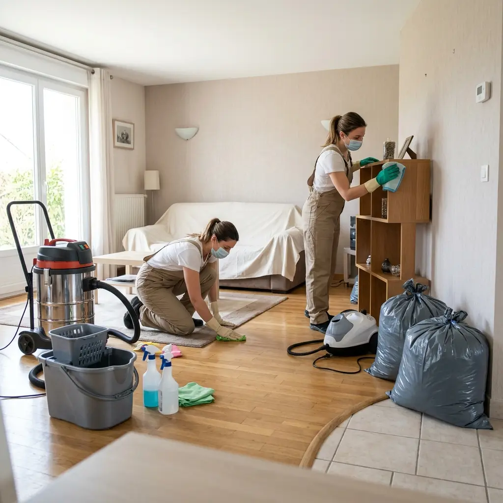 Comment se déroule l'intervention de débarras à Annet-sur-Marne ?