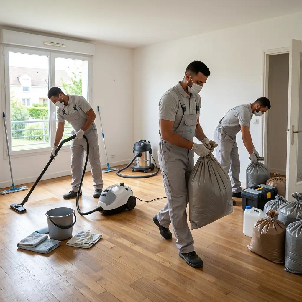 Comment se déroule le débarras à Serris ?