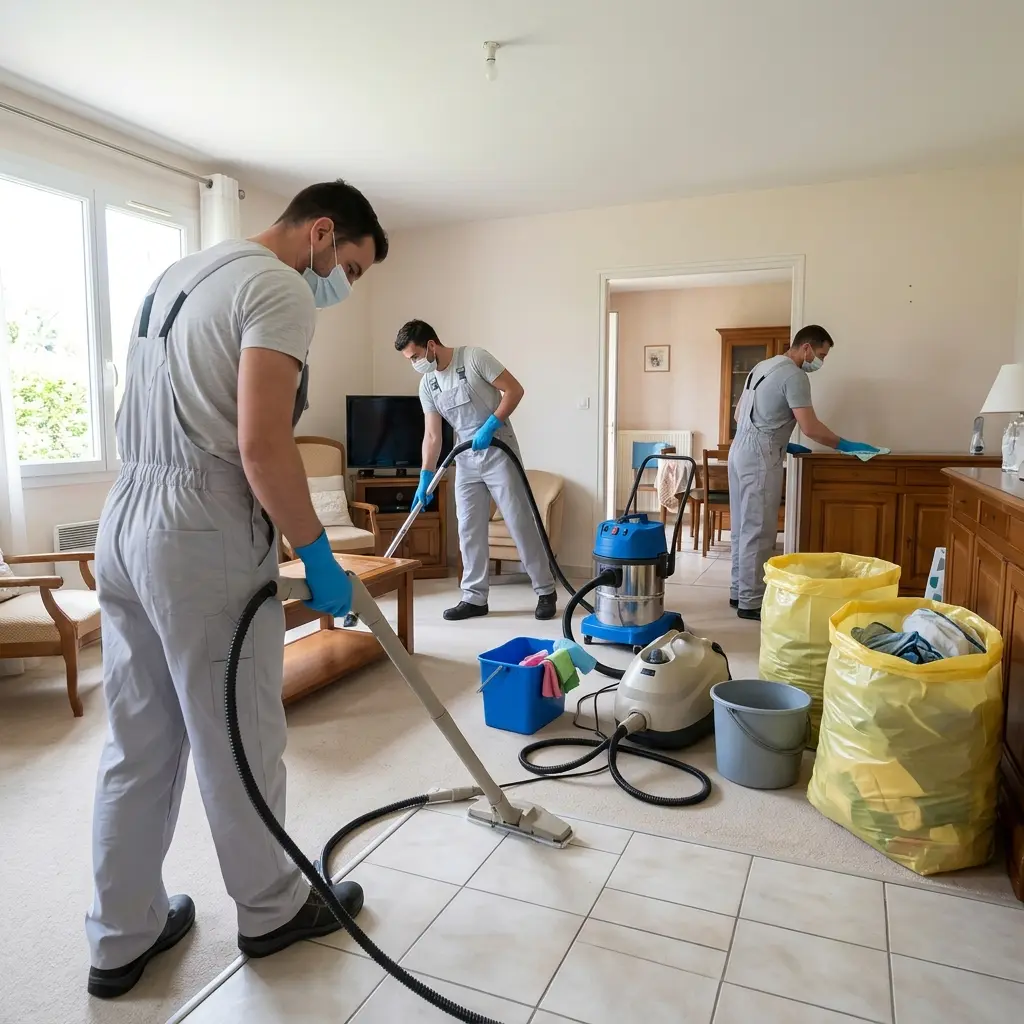 Précautions lors d'un nettoyage extrême