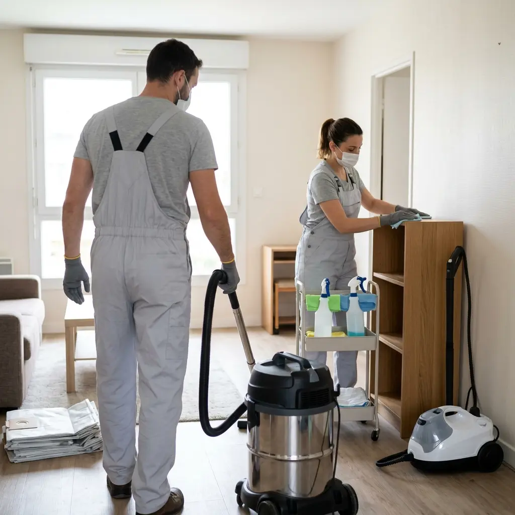 Retrouvez la sérénité d'un logement totalement vide et propre