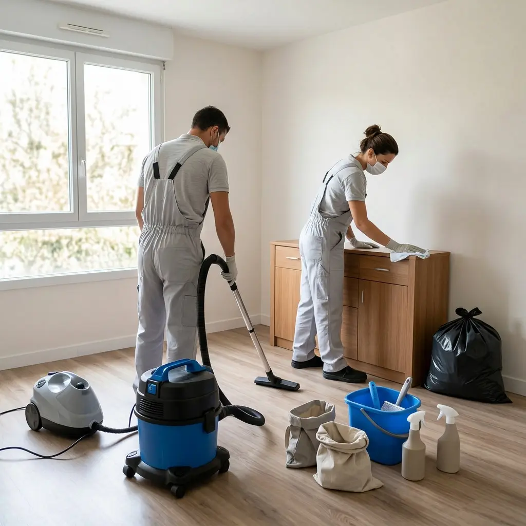 Comment se déroule le débarras de logement à Villeneuve-la-Garenne ?