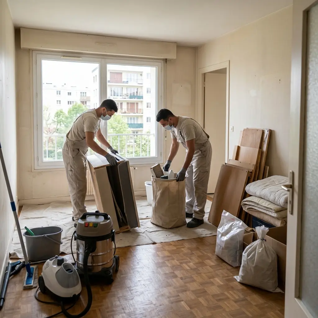 Notre méthode de débarras de logement à Puteaux