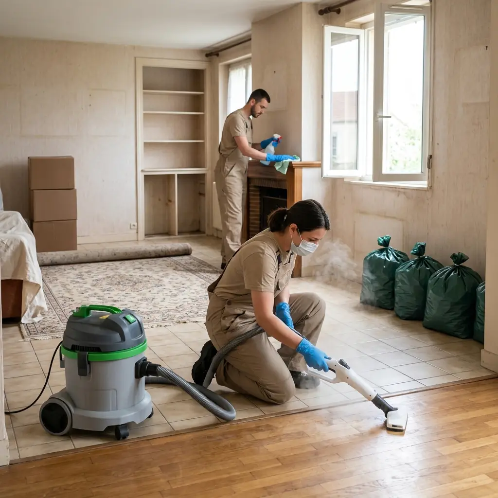 Réaction immédiate pour un débarras de logement à Goussainville