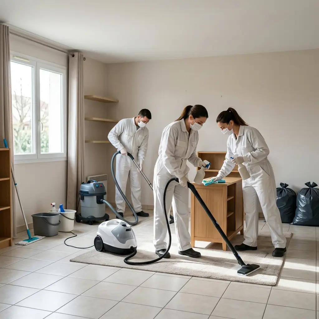 Votre espace retrouvé, propre et serein après un débarras complet