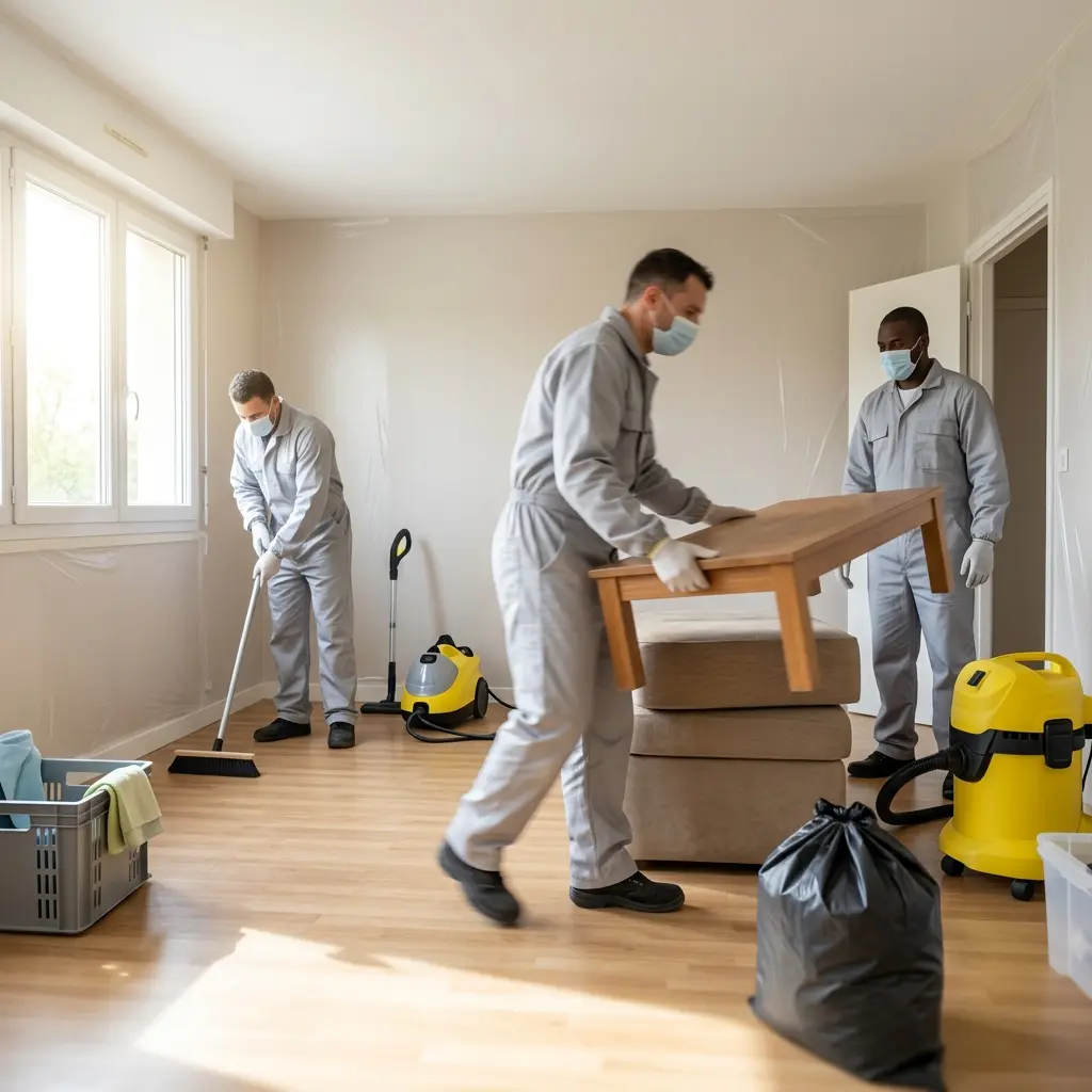 Un espace propre et prêt à l'emploi