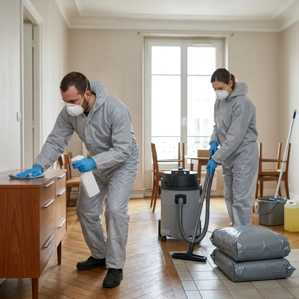 Expertise en désinfection et décontamination à Paris 13
