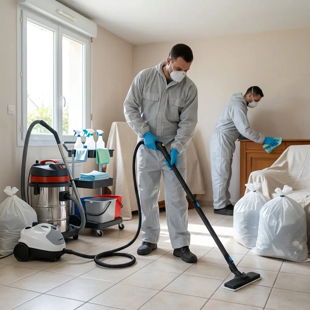Les bons gestes lors d'une contamination à Mareuil-lès-Meaux