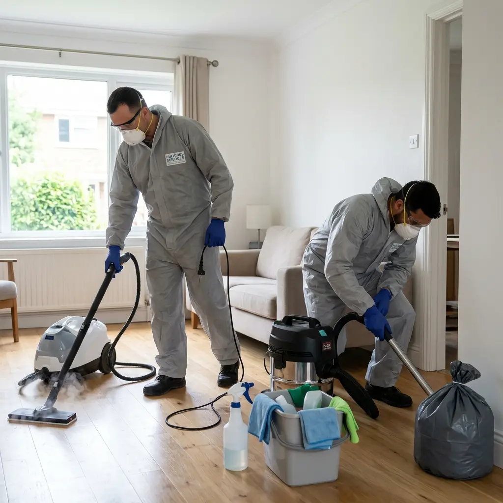 Quelles sont les étapes de la désinfection à Vulaines-sur-Seine ?