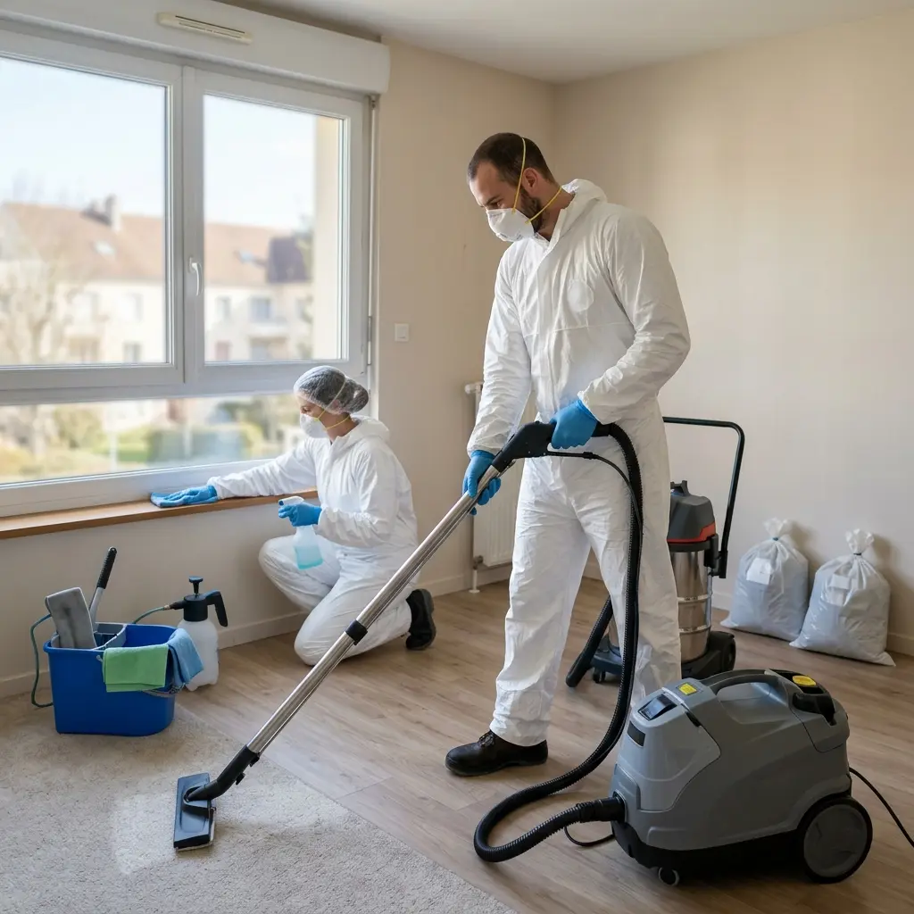 Un protocole technique rigoureux de décontamination