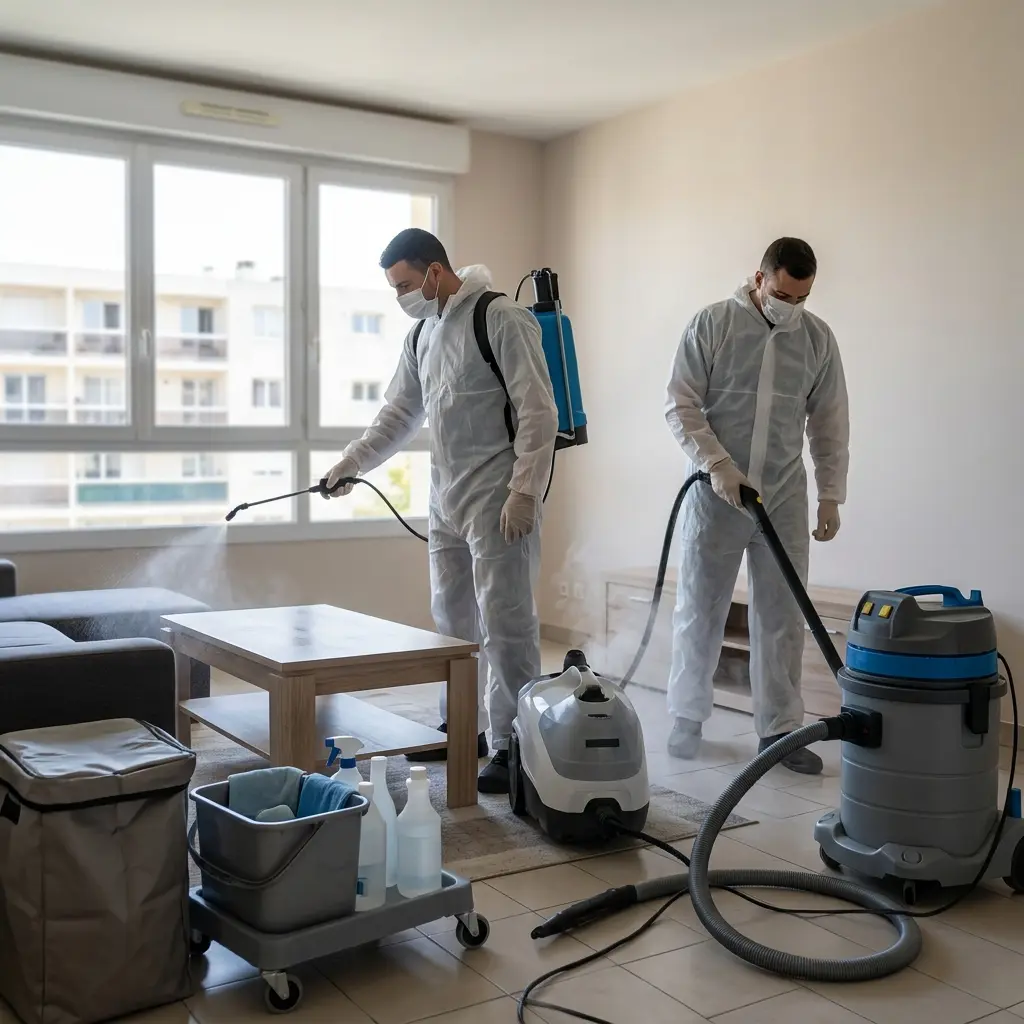 Une expertise technique pour la décontamination
