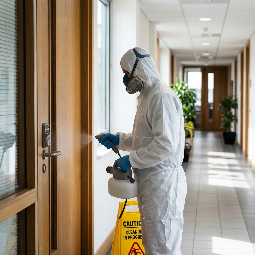 Notre approche de désinfection et décontamination à Pecq