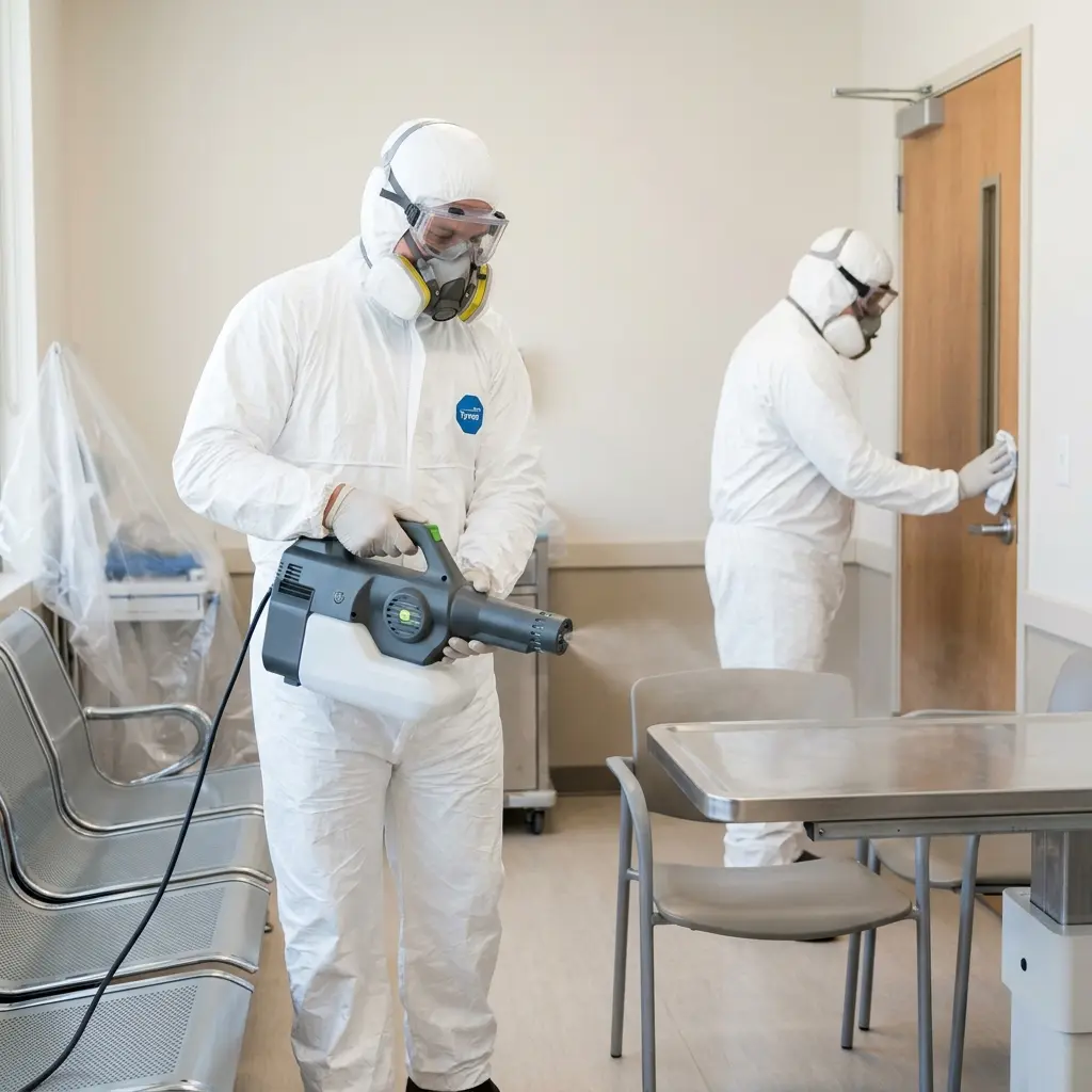 Notre méthode pour une désinfection et décontamination optimale à Chambourcy