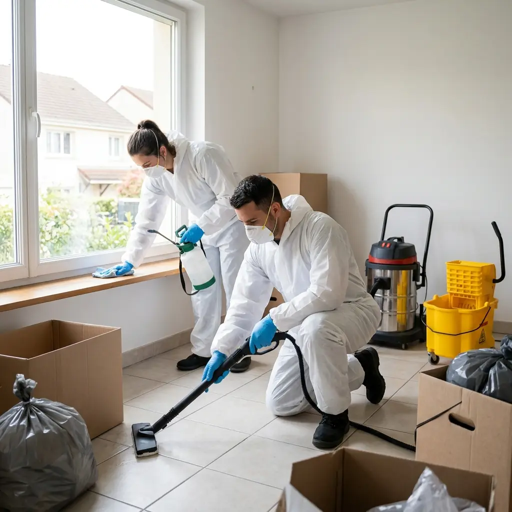 Une expertise technique pour la décontamination