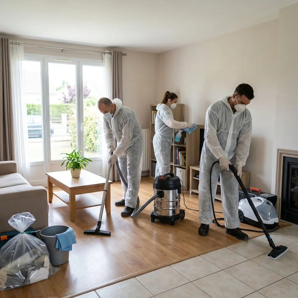 Une expertise technique pour une décontamination radicale