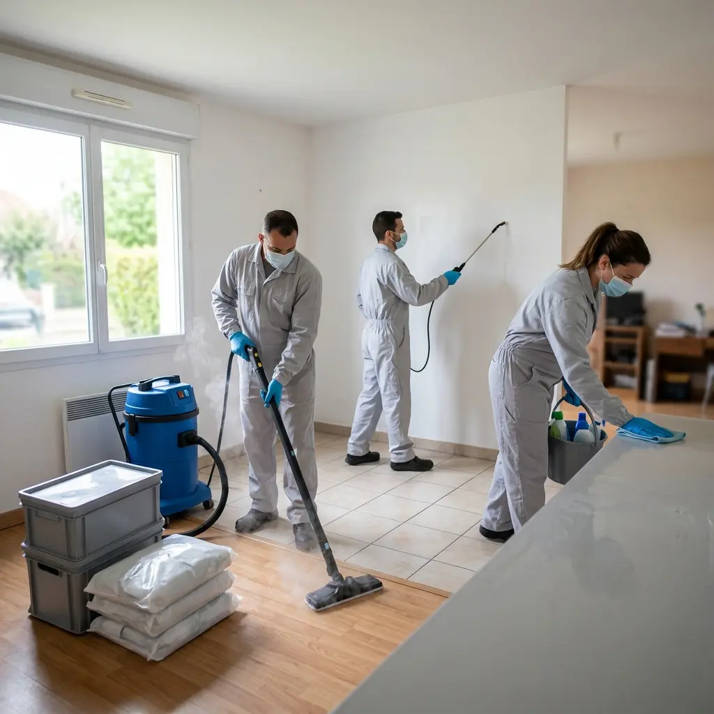 Techniques de désinfection et décontamination