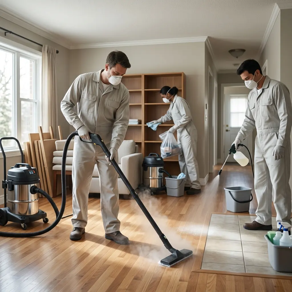 Expertise en désinfection et décontamination à Lisses