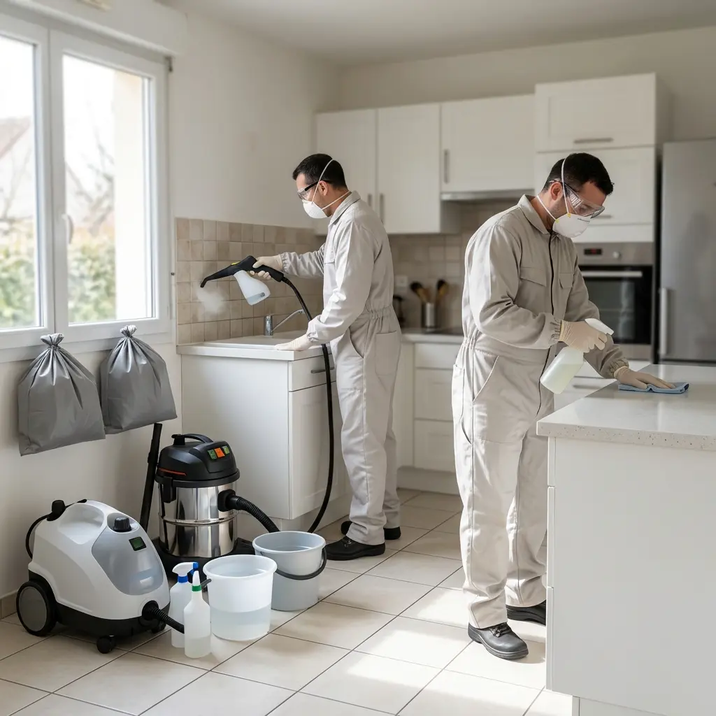 Comment se déroule la décontamination à Arpajon ?
