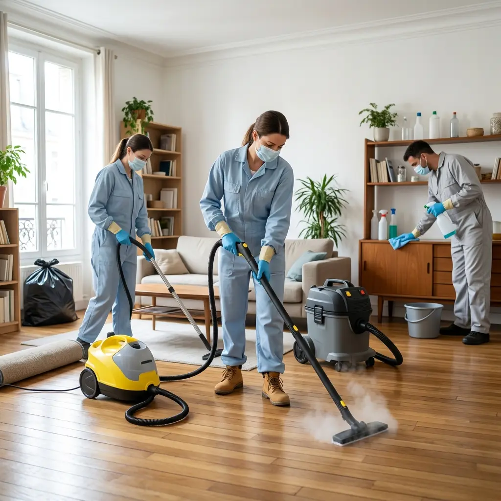 Le protocole technique de décontamination
