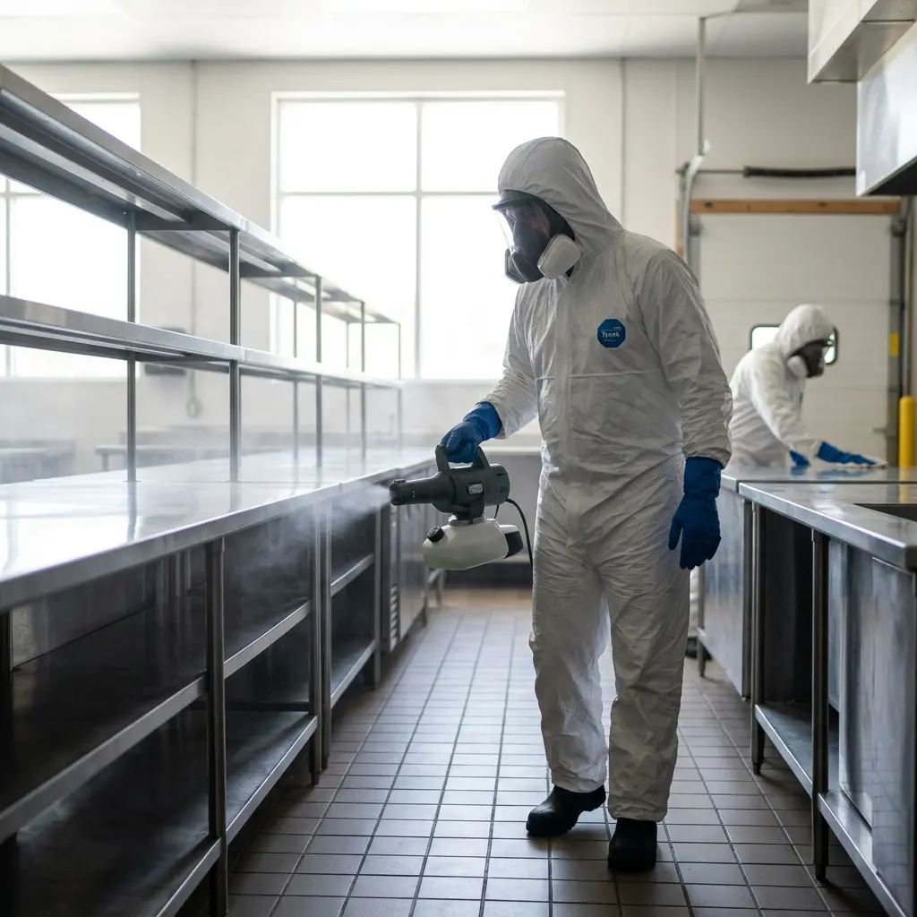 Notre approche technique de désinfection et décontamination