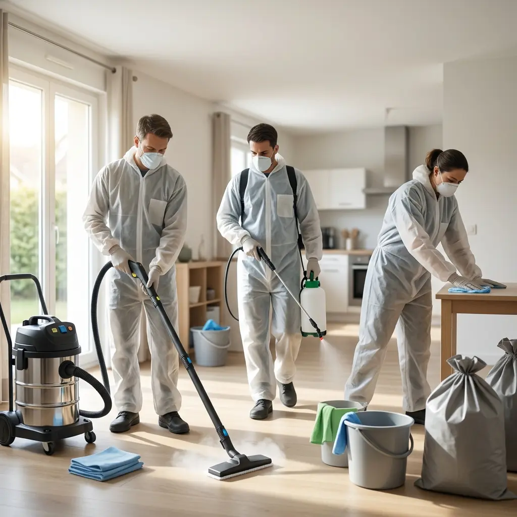 Comment se déroule l'intervention de désinfection à Verrières‑le‑Buisson ?