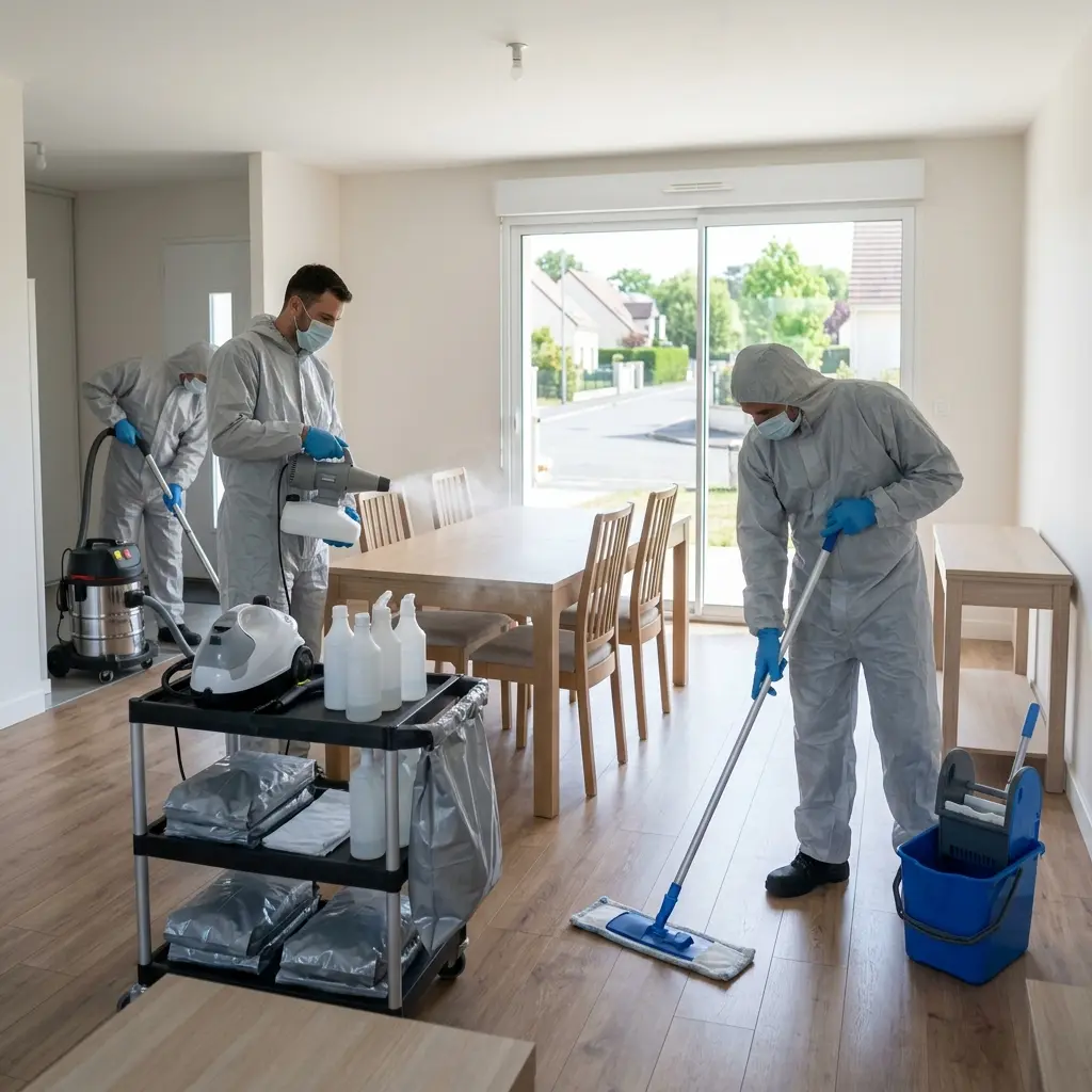 Notre approche professionnelle en désinfection et décontamination