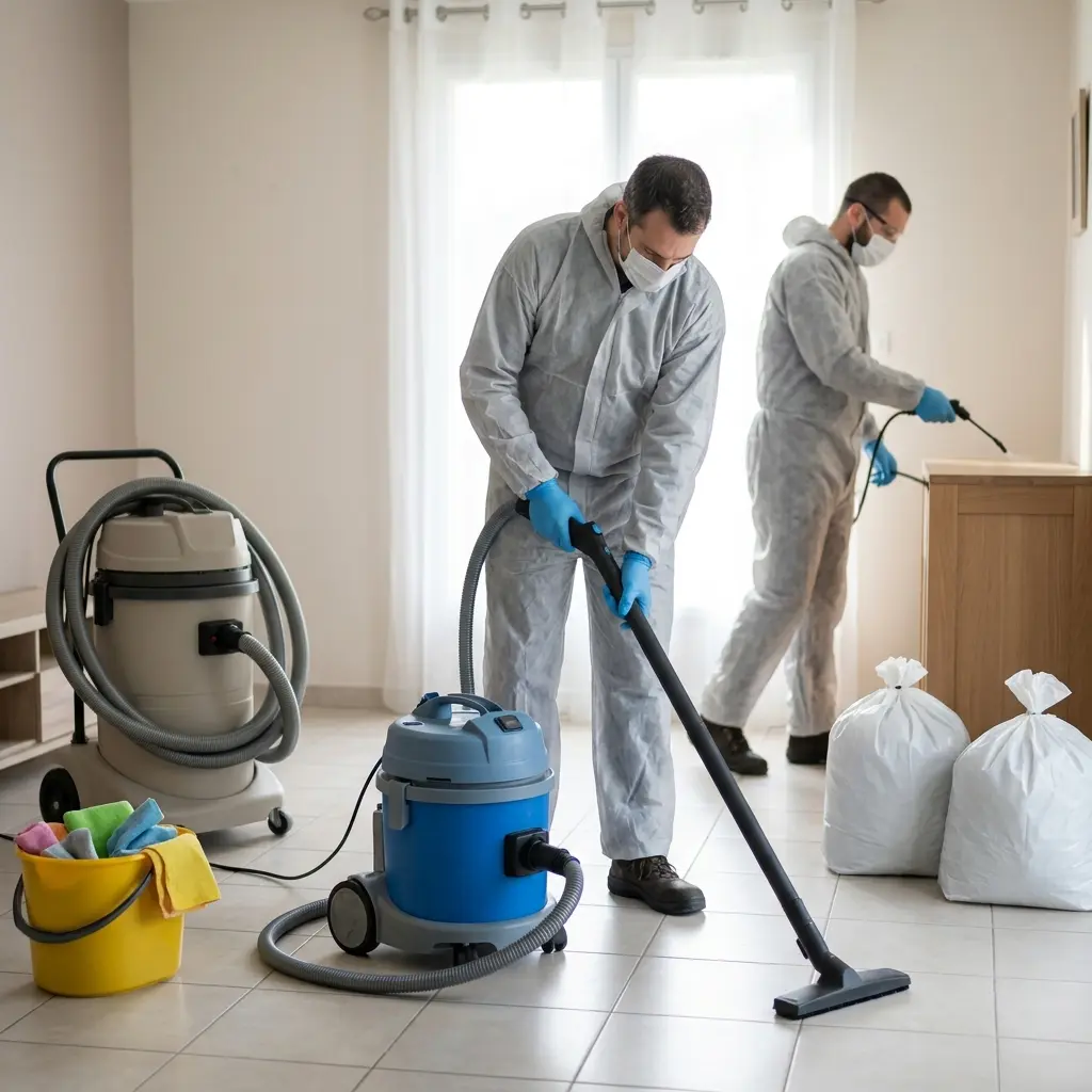 Une expertise technique pour la décontamination