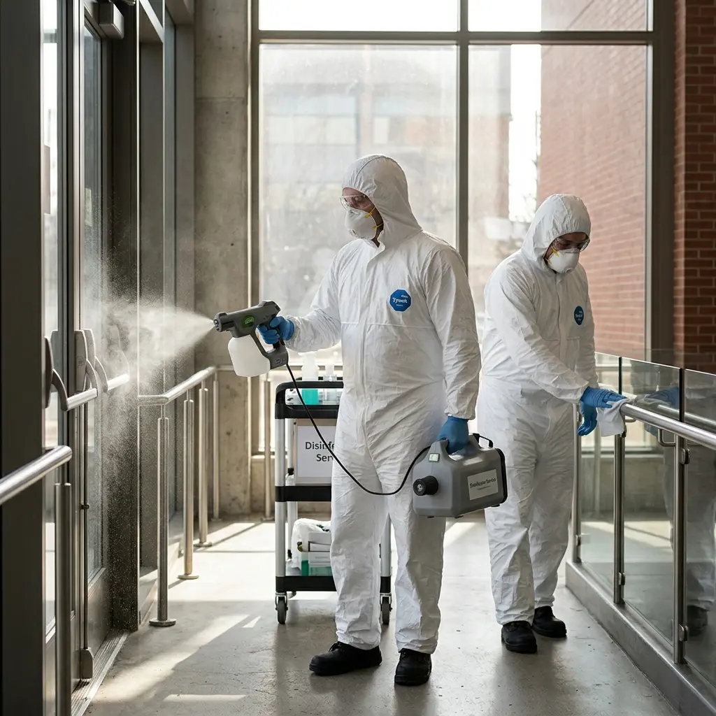 Notre méthode de désinfection et décontamination à Fleury-Mérogis