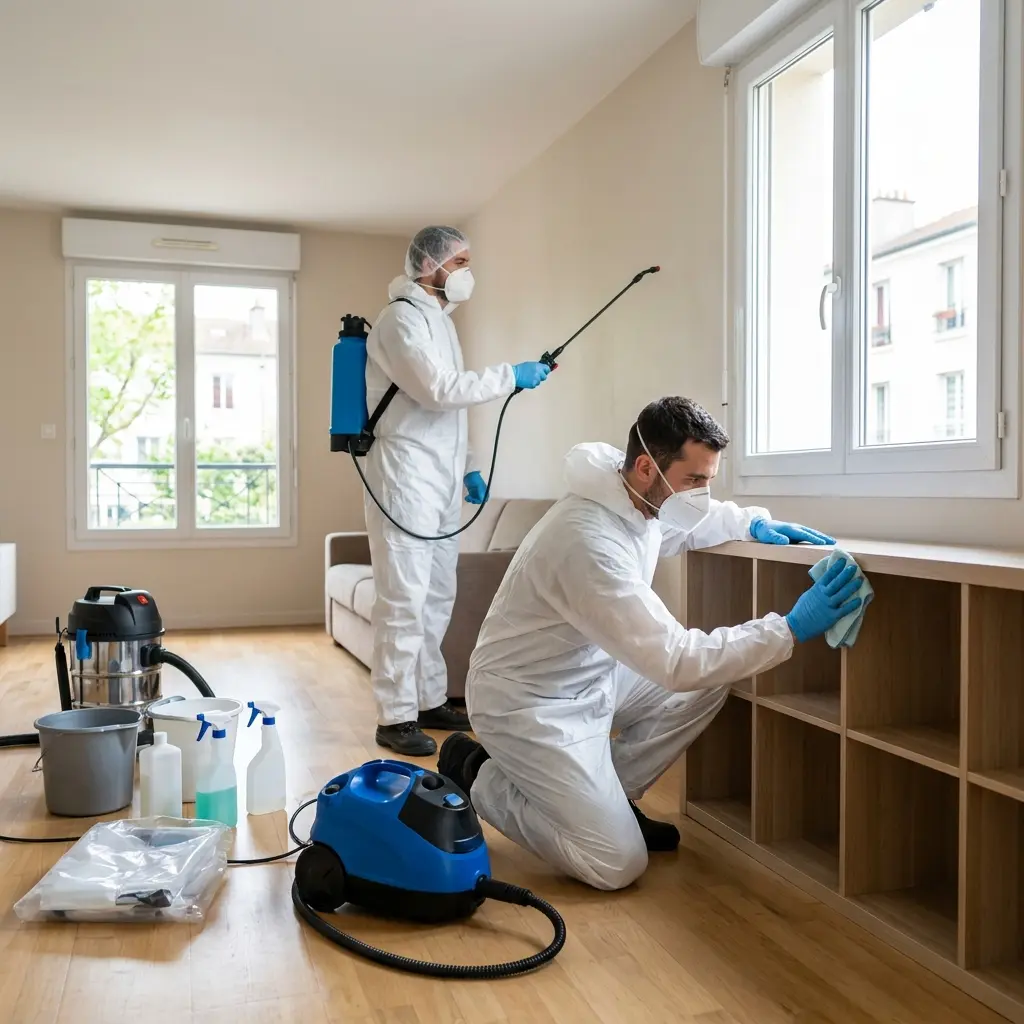 Un protocole de décontamination technique et sécurisé