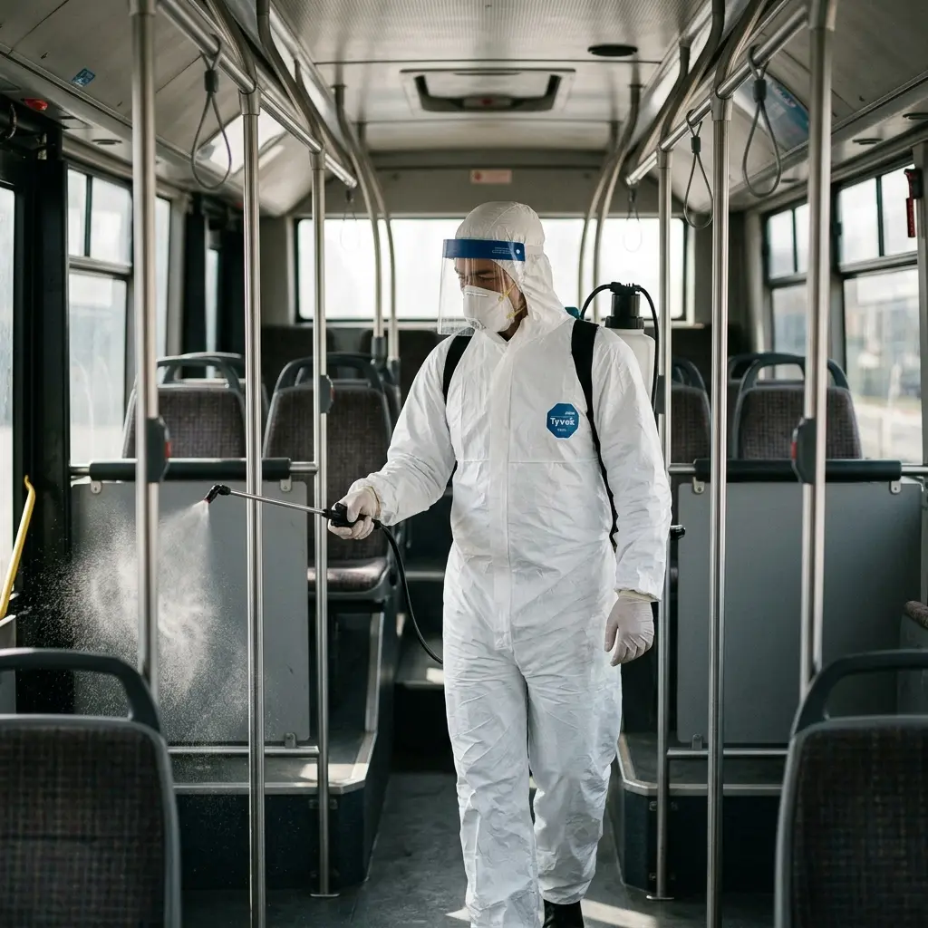 Expertise en désinfection et décontamination à Montreuil