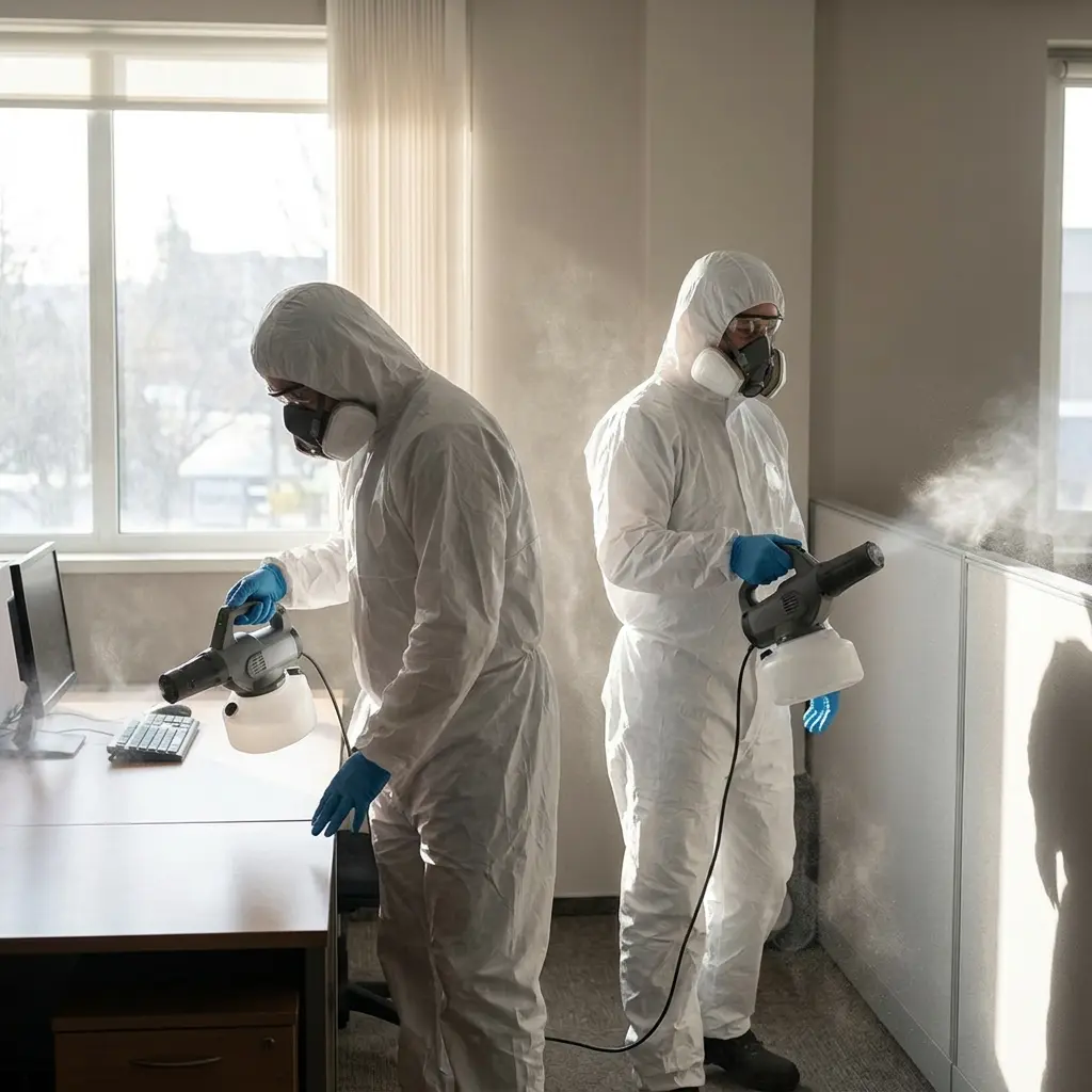 Notre processus complet de désinfection et de décontamination à Blanc‑Mesnil