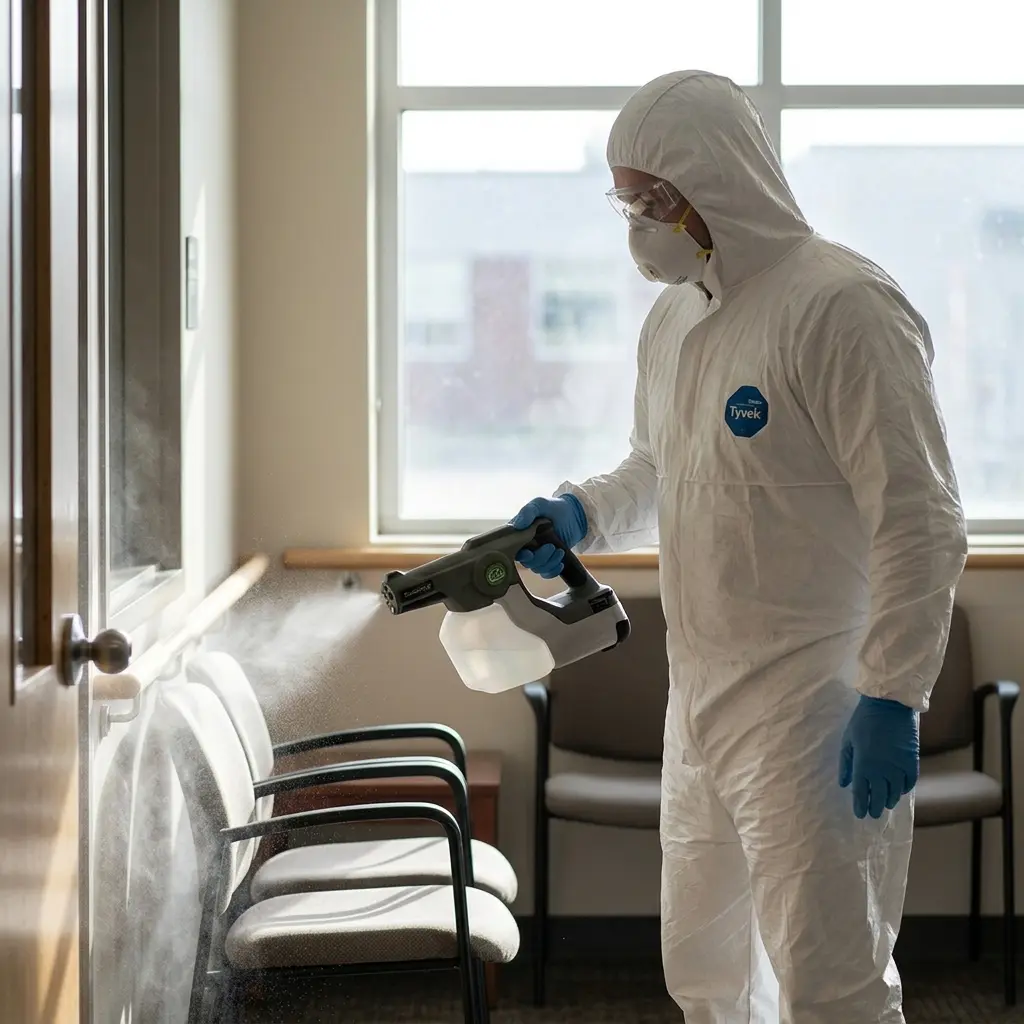 Comment se déroule la désinfection et la décontamination à Blanc‑Mesnil ?