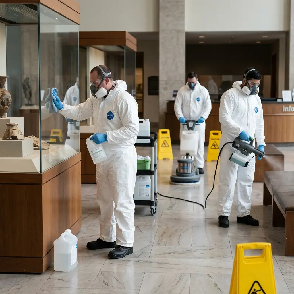 Un protocole rigoureux pour une décontamination totale