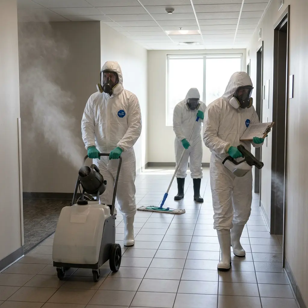 Notre approche méthodique lors d'une désinfection après décès