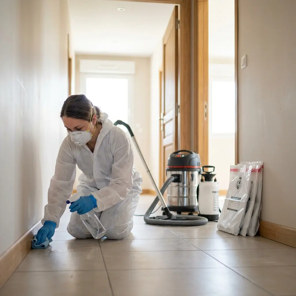 Notre méthode de désinfection et décontamination en trois phases