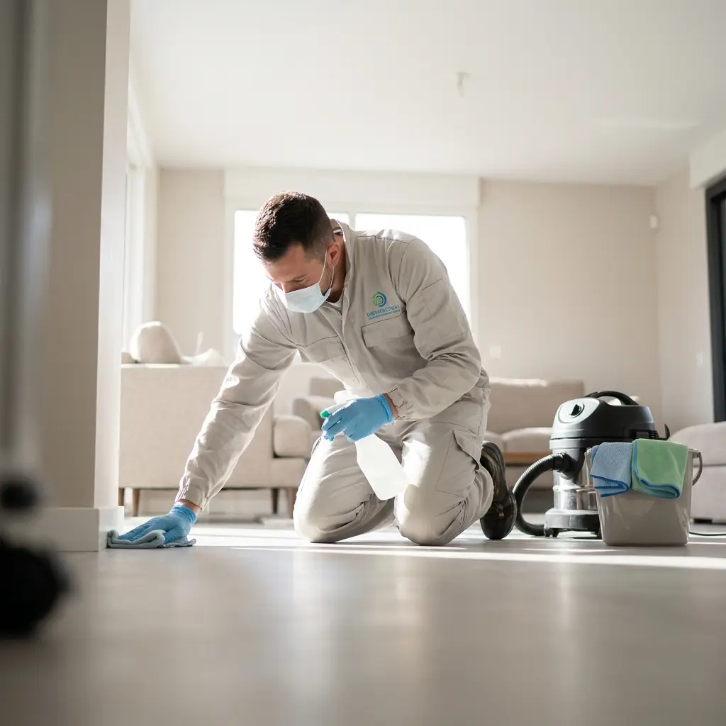 Méthode efficace de désinfection et décontamination à Andilly
