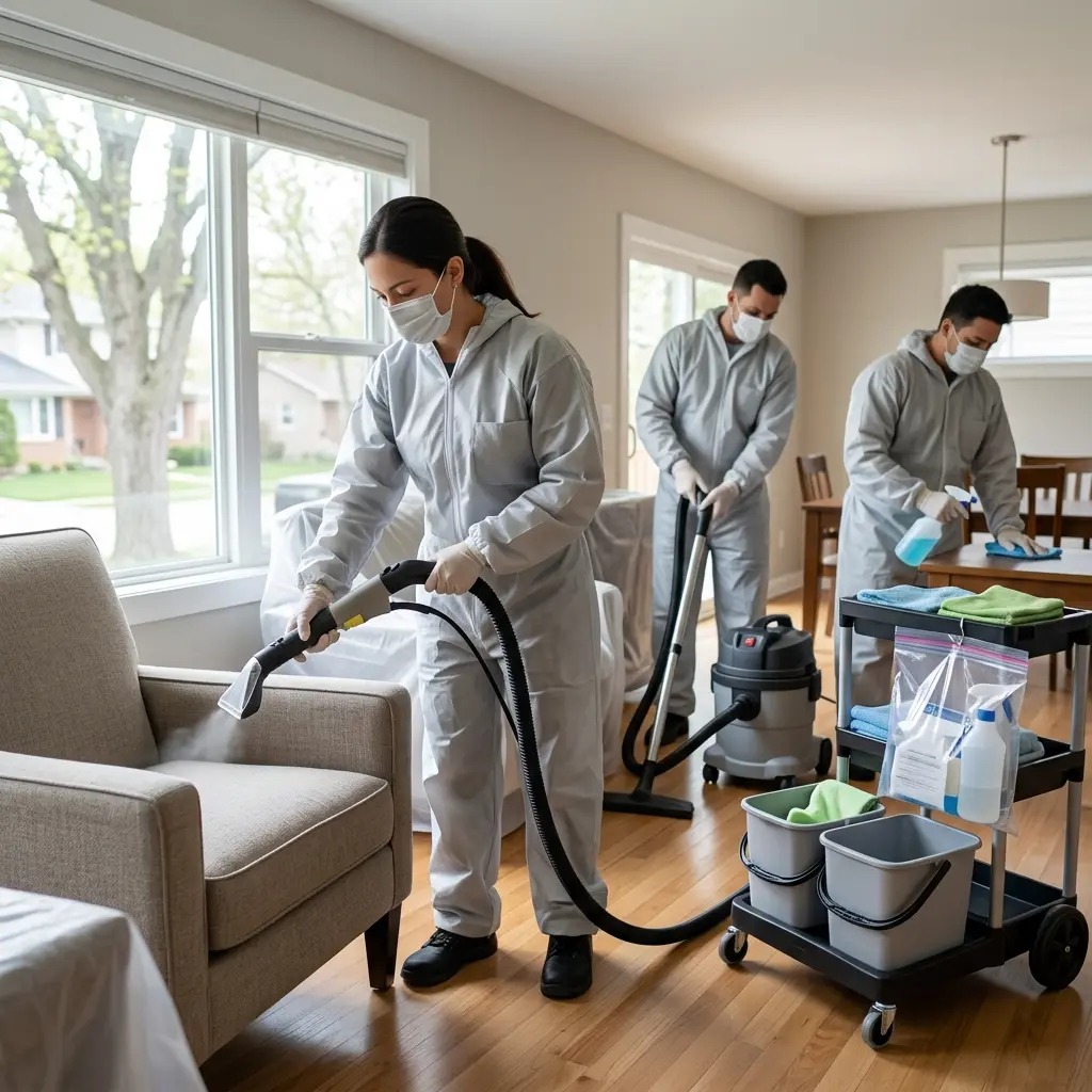 Désinfection et décontamination Chars (95750)