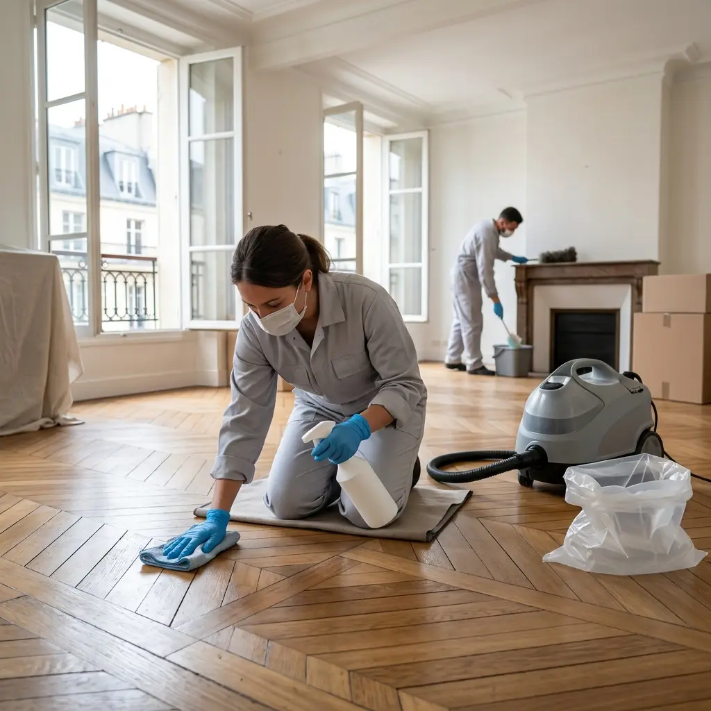 Notre méthode de nettoyage après crime à Paris 2