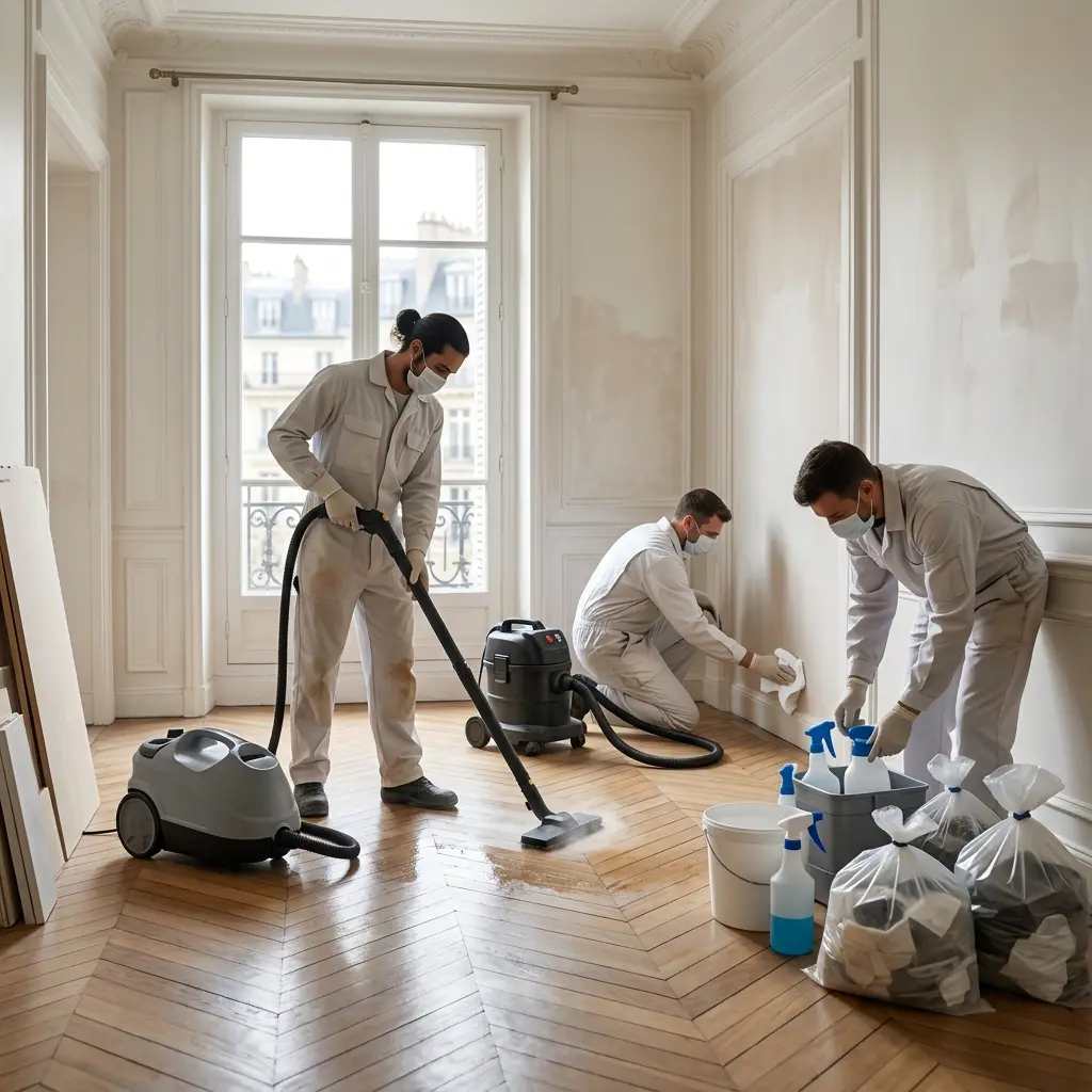 Nettoyage après crime Paris 5 (75005)