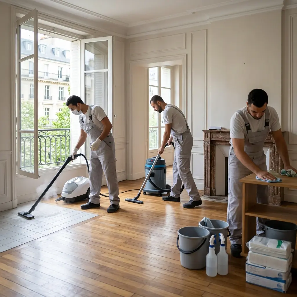 Nettoyage après crime Paris 8 (75008)