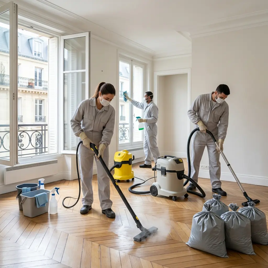 Bons réflexes avant un nettoyage après crime à Paris 9