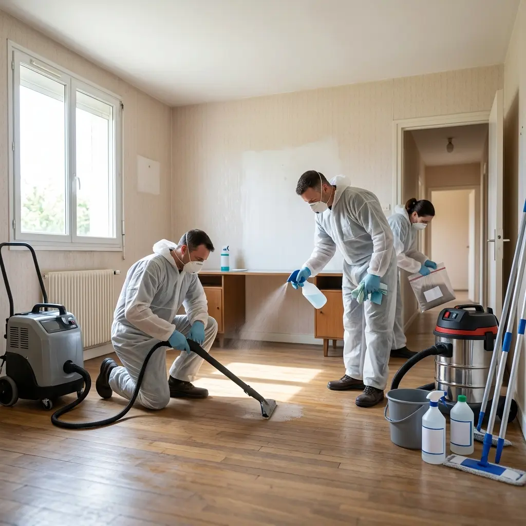 Une technique de décontamination biologique rigoureuse