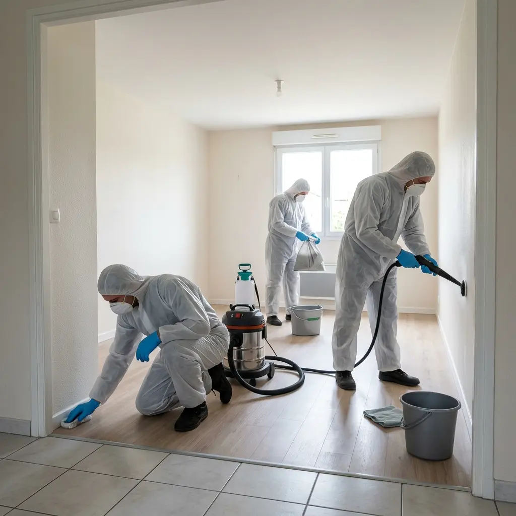 Votre tranquillité retrouvée après le nettoyage après crime