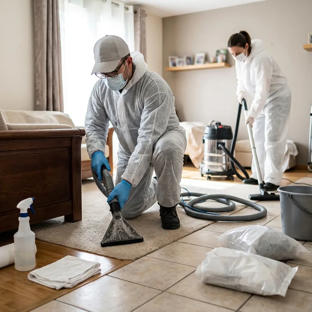Notre approche méthodologique pour un nettoyage après crime à Ferté‑Gaucher