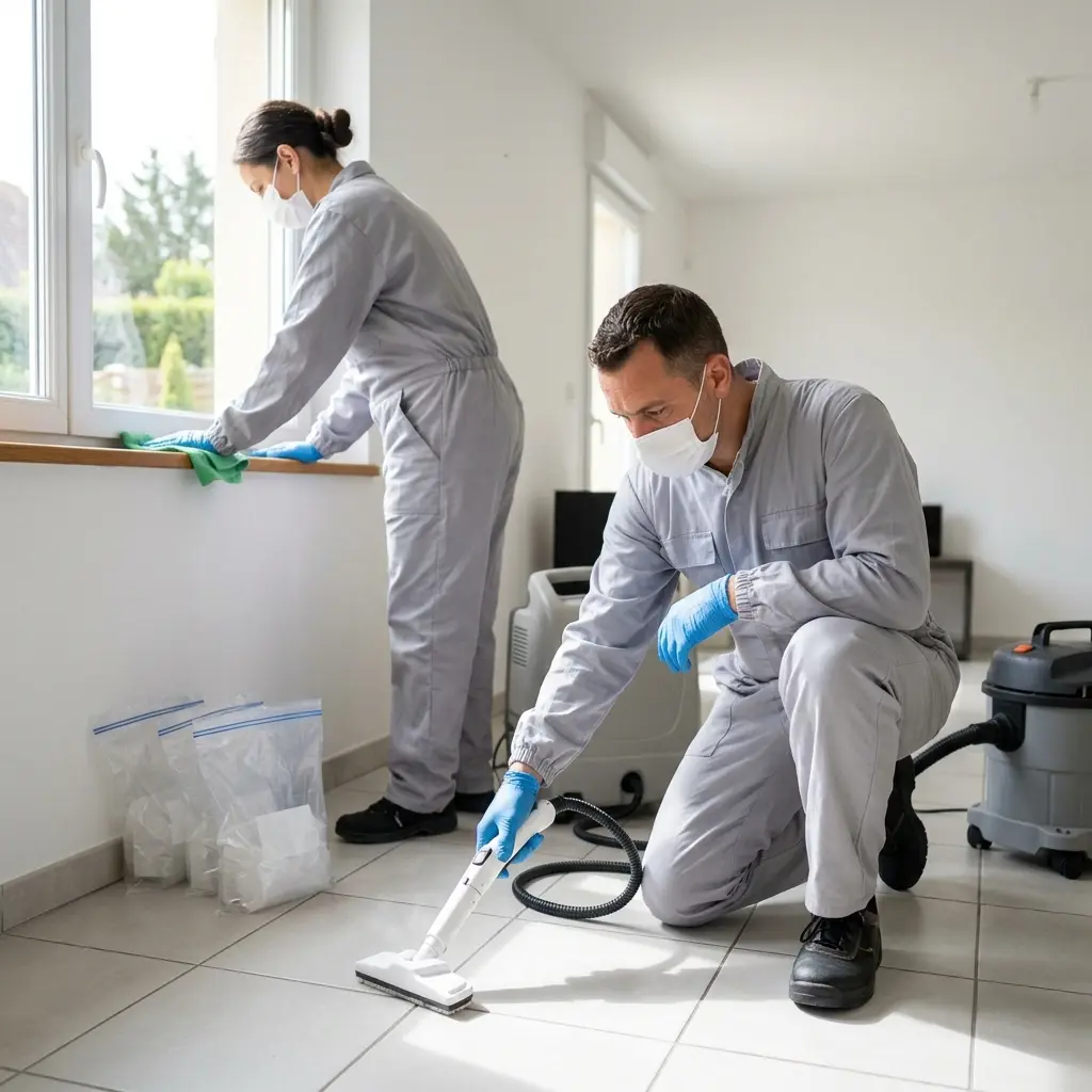 Expertise en nettoyage après crime à Montry