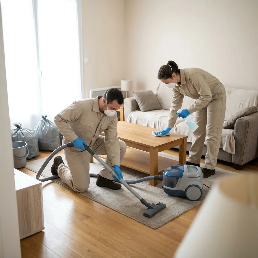 Expertise en nettoyage après crime à Jouarre