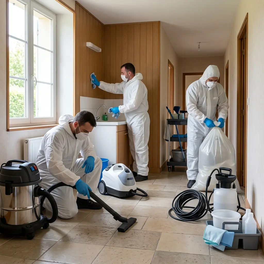 L'expertise technique pour une décontamination totale